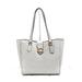 Coach Bags | Coach Theo Tote Tote Bag Ca114 Gray Leather Women | Color: Gray | Size: Os