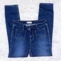 Free People Jeans | Free People High Rise Slim Fit Dark Wash Blue Denim Jeans 29 | Color: Blue | Size: 29