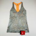 The North Face Tops | North Face Tank Top Tadasana Vaporwick Tank Top In Quarry Gray New Women Size Xs | Color: Gray/Orange | Size: Xs