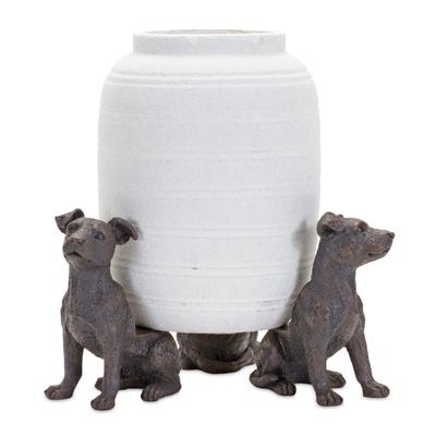 Mini Sitting Dog Pot Hanger (Set Of 6) by Melrose ...