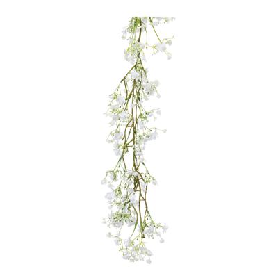 Baby'S Breath Floral Twig Garland (Set Of 2) by Melrose in White