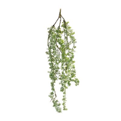 Hanging Mini Leaf Foliage Vine (Set Of 6) by Melrose in Green