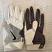 Nike Accessories | Nike Gloves Promo Vapor Jet 4 Leather Pgf433 | Color: Silver/White | Size: Various