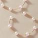 Anthropologie Jewelry | Nwot Brie Pearl Hoop Earrings | Color: Gold/White | Size: Os