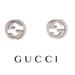 Gucci Jewelry | Gucci Gg Interlocking Sterling Silver 925 Stud Earrings | Color: Silver | Size: Os