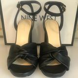 Nine West Shoes | Nine West Lavilah Sandals | Color: Black | Size: 7