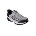 Men's Skechers® Afterburn Slip Ins by Skechers in Grey (Size 9 M)