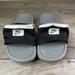 Nike Shoes | Nike Benassi Jdi Fanny Pack Slides Mens Size 8 Black Gray Slip On Ao1037-001 | Color: Black | Size: 8