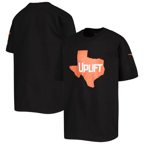 Schwarzes Jugend-Champion-Basketball-T-Shirt der Texas Longhorns