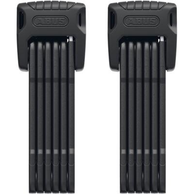 Faltschloss ABUS "Bordo Granit 6500K/90 SH Twinset" Gr. 90, schwarz, Sicherheitsschlösser, 90, Stahl, L:90cm