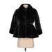 KC Collections Faux Fur Jacket: Black Jackets & Outerwear - Women's Size Small