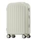 DNZOGW Suitcase Light Suitcase, Boarding case, Password Box, Durable Suitcase, Trolley case, Universal Wheel Zipper case Suitcases (Color : White, Size : A)