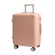 DNZOGW Suitcase Luggage Carry-on Suitcase, Light and Wear-Resistant Trolley Case, Strong and Thickened Suitcase, Suitcase Suitcases (Color : Orange, Size : A)