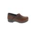 Dansko Mule/Clog: Brown Solid Shoes - Women's Size 41