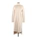 Cos Casual Dress - Sweater Dress: Ivory Dresses - Women's Size Medium