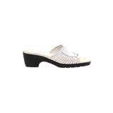 Walking Cradles Sandals: Silver Shoes - Women's Size 10