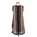 Missoni For Target Casual Dress - Shift: Brown Aztec or Tribal Print Dresses - New - Women's Size Medium