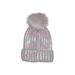 Isaac Mizrahi LIVE! Beanie Hat: Silver Accessories