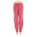 Nike Sweatpants - Mid/Reg Rise: Pink Activewear - Women's Size Small