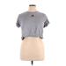 Adidas Active T-Shirt: Gray Activewear - Women's Size X-Large