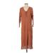 Zara Casual Dress: Brown Dresses - Women's Size Small