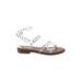 Steve Madden Sandals: White Shoes - Women's Size 8