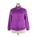 The North Face Track Jacket: Purple Jackets & Outerwear - Women's Size 3X