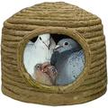 chaozhi Nesting boxes hand fabric fiber nests, bird cages for birds, pigeons and parrots, 35x25cm