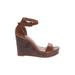 Lucky Brand Wedges: Brown Shoes - Women's Size 8