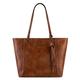 Montana West Tote Purses and Handbags for Women Large Hobo Shoulder Top Handle Bags with Zipper, A-a-brown, L