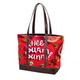 Canvas Tote Bag, Large Tote Bags for Women, Women's Tote Handbags, Hello Summer Watermelon Strawberry Red Fruit, Tote Bags Women