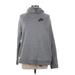 Nike Pullover Hoodie: Gray Tops - Women's Size Large