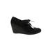 Eileen Fisher Wedges: Black Shoes - Women's Size 9 1/2