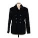 St. John's Bay Wool Coat: Black Jackets & Outerwear - Women's Size Medium