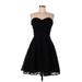 Mori Lee Cocktail Dress: Black Dresses - Women's Size 10