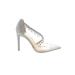Thalia Sodi Heels: Silver Shoes - Women's Size 7 1/2