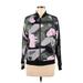 Puma Track Jacket: Black Print Jackets & Outerwear - Women's Size Medium