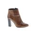 Club Monaco Ankle Boots: Brown Shoes - Women's Size 36.5