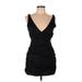 Zara Casual Dress - Bodycon: Black Dresses - New - Women's Size Medium