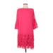 Tahari by ASL Casual Dress: Pink Dresses - Women's Size 8