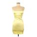 Zara Cocktail Dress - Bodycon: Yellow Dresses - New - Women's Size Medium