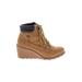 Unionbay Ankle Boots: Tan Shoes - Women's Size 9