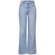 Street One High Waist Jeans Damen authentic light blue, Gr. 32-30, Baumwolle, Weiblich Denim Hosen