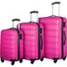 3 Piece Luggage Set,with TSA Lock 20" 24" 28" - 19"*13"*28"