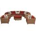 Laguna 8 Piece Outdoor Wicker Patio Furniture Set 08e