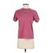 Adidas Active T-Shirt: Pink Activewear - Women's Size Small