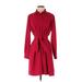 Maje Casual Dress: Red Dresses - Women's Size Small