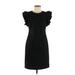 Tommy Hilfiger Casual Dress - Sheath: Black Dresses - Women's Size 4