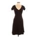 Theory Casual Dress - Sheath: Brown Solid Dresses - Women's Size Medium