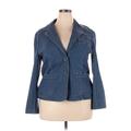 Talbots Denim Jacket: Blue Jackets & Outerwear - Women's Size 18